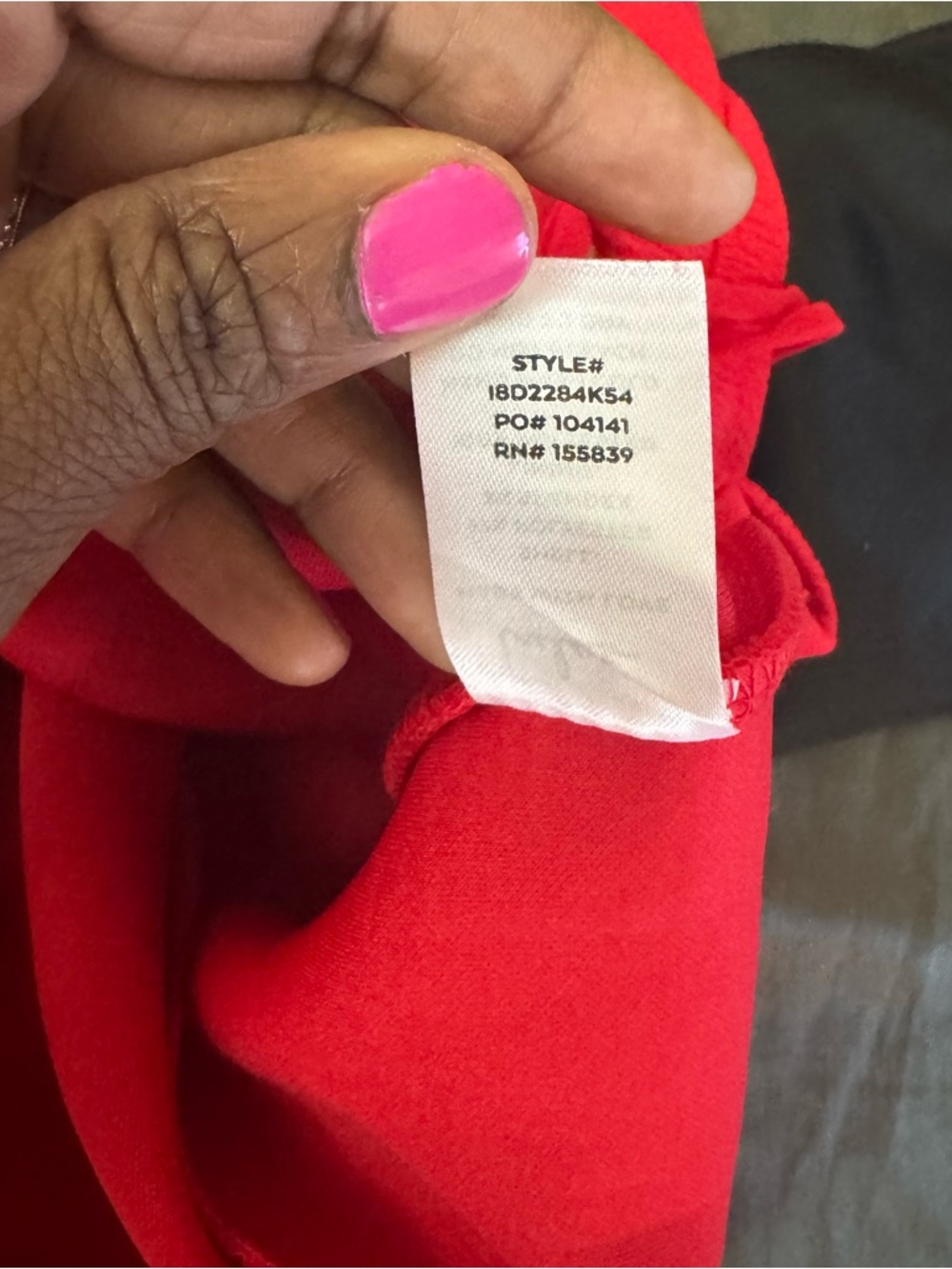 Lulus stay out late red backless bodycon mini dress NWT size XS - Picture 8 of 12